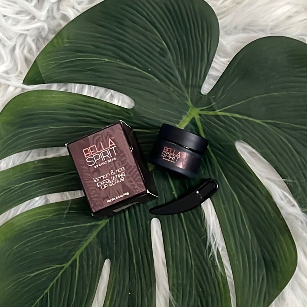 Bella Spirit Lemon & Rice Exfoliating Lip Scrub